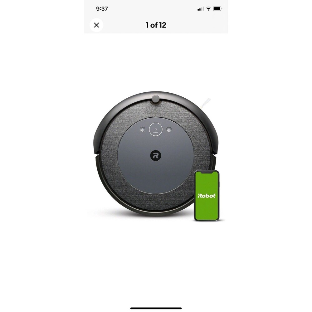 iRobot Roomba i4 EVO (4150) Wi-Fi Connected Robot Vacuum - Bad Right Front Wheel